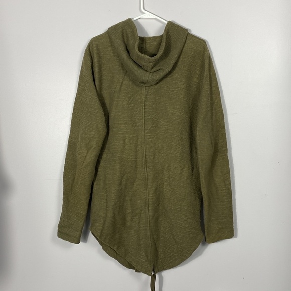 Leif Nelson Men’s Hooded Zip Front Long Cardigan size Large - Picture 9 of 15